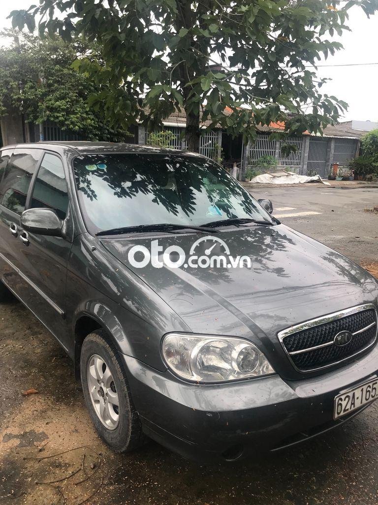 Kia Carnival 2007 - Cần bán gấp Kia Carnival 2007, màu xám, nhập khẩu 