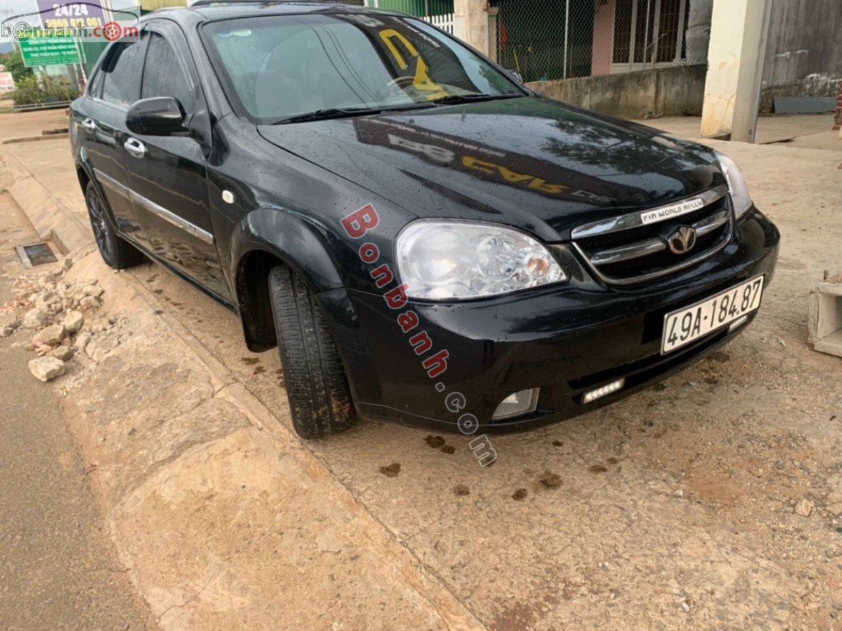 Daewoo Lacetti 2009 - Cần bán Daewoo Lacetti 2009, màu đen