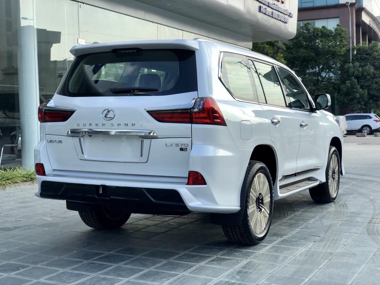 Lexus LX 2020 - Em Lộc MT Auto bán Lexus LX570 Sport 8 chỗ SX 2021- màu trắng giao ngay