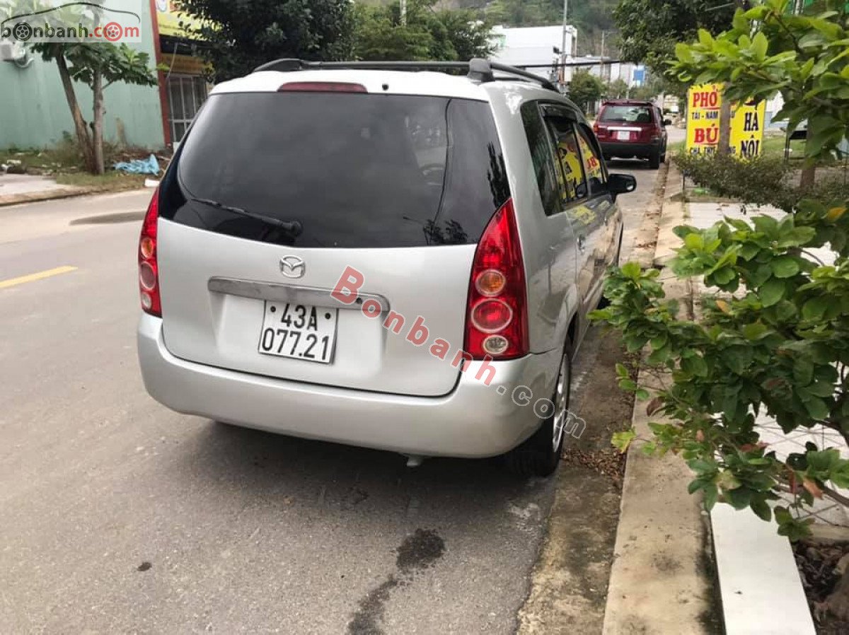 Mazda Premacy   1.8 AT   2002 - Bán Mazda Premacy 1.8 AT đời 2002, màu bạc xe gia đình