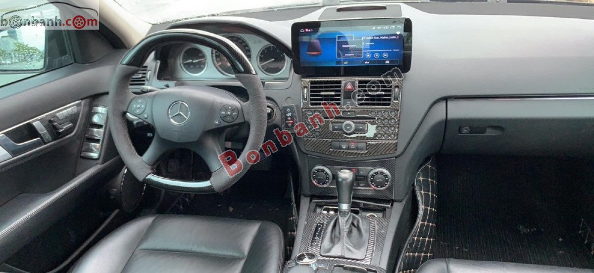 Mercedes-Benz C230 2009 - Bán Mercedes C230 sản xuất năm 2009, màu đen, 378 triệu