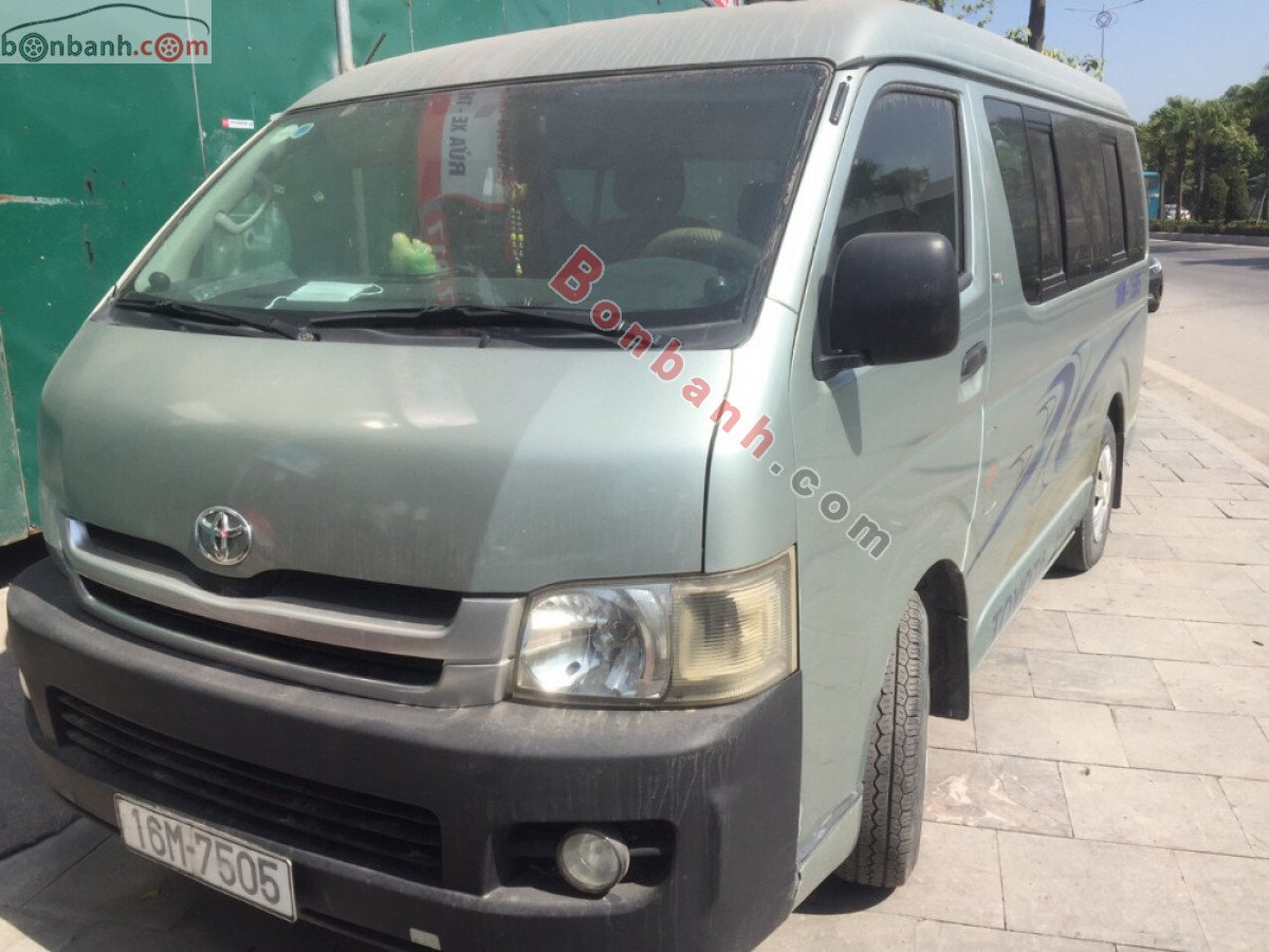 Toyota Hiace 2008 - Bán Toyota Hiace sản xuất 2008 màu xanh, 145tr