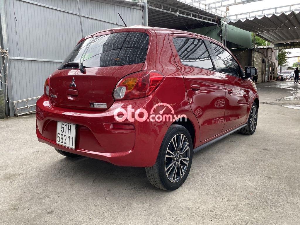 Mitsubishi Mirage  CVT   2019 - Cần bán xe Mitsubishi Mirage CVT sản xuất năm 2019, màu đỏ, nhập khẩu số tự động