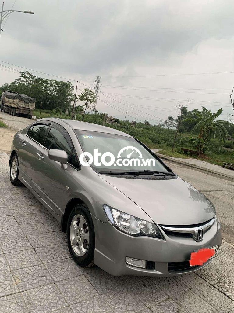 Honda Civic 2008 - Cần bán gấp Honda Civic năm sản xuất 2008, màu xám, nhập khẩu số tự động 