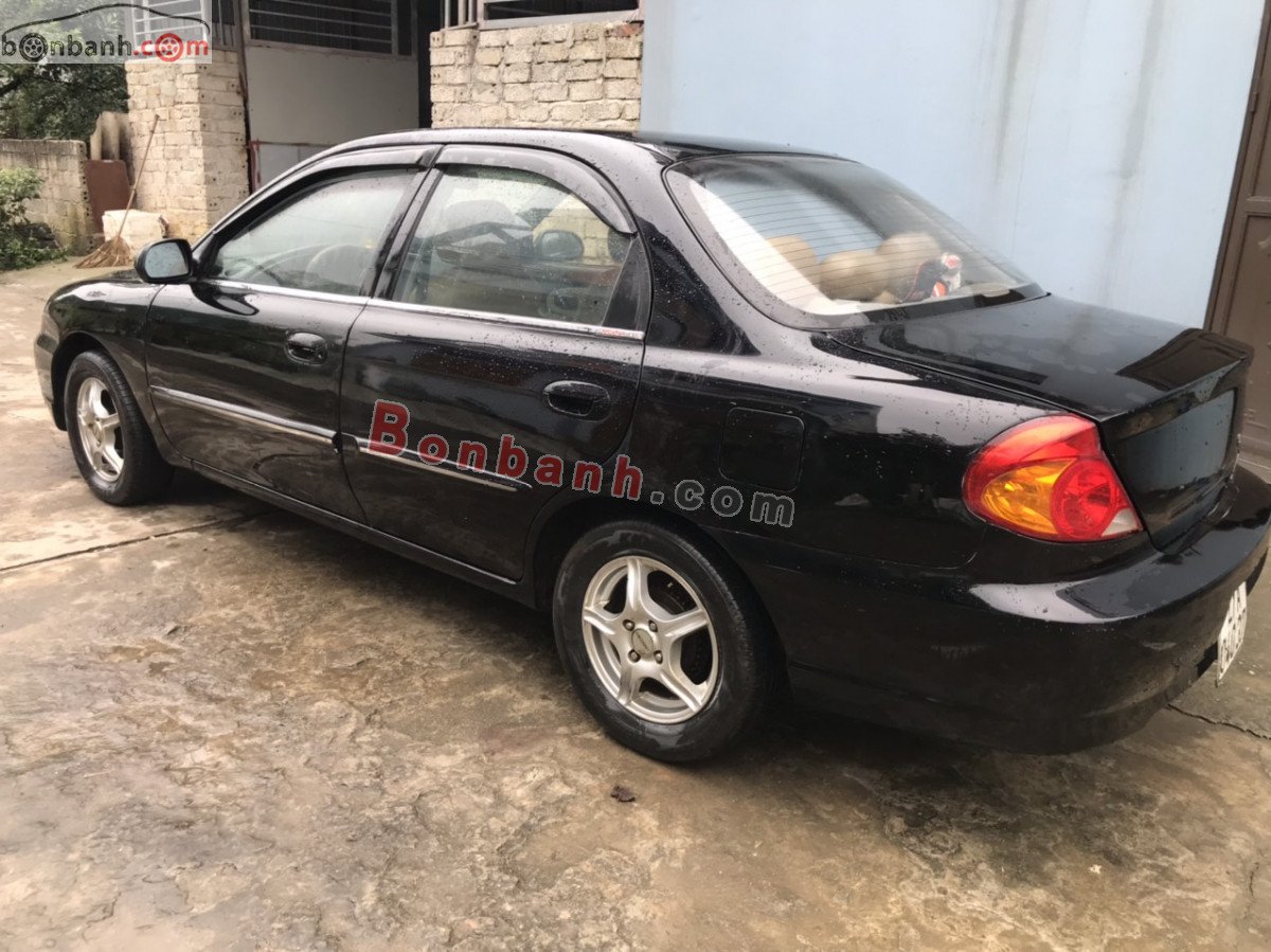 Kia Spectra   1.6  2003 - Bán Kia Spectra 1.6 sản xuất 2003, màu đen