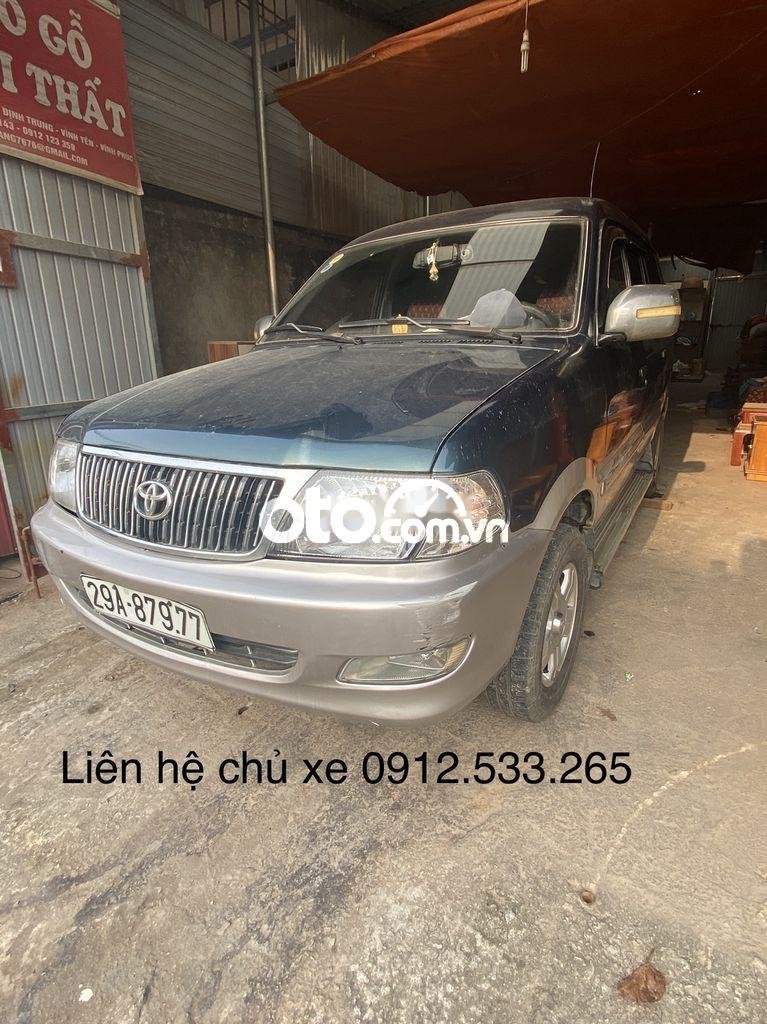 Toyota Zace 2004 - Cần bán xe Toyota Zace đời 2004, màu xanh lục