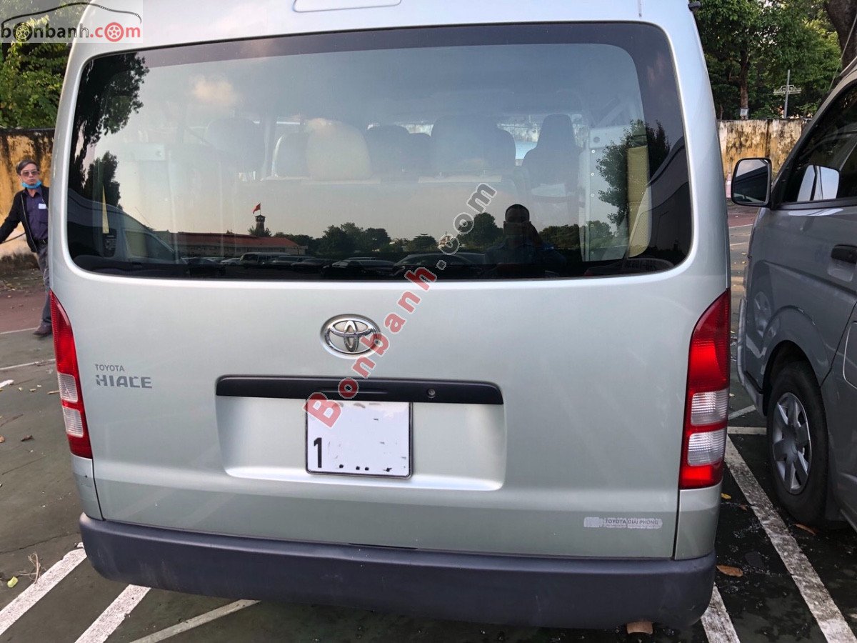 Toyota Hiace 2008 - Bán Toyota Hiace đời 2008, màu xanh lam