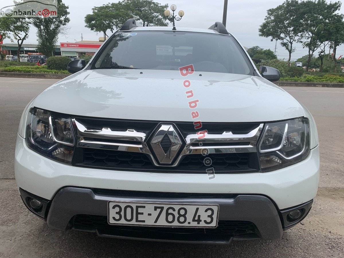 Renault Duster   2.0 AT  2016 - Bán Renault Duster 2.0 AT đời 2016, màu trắng, nhập khẩu nguyên chiếc số tự động