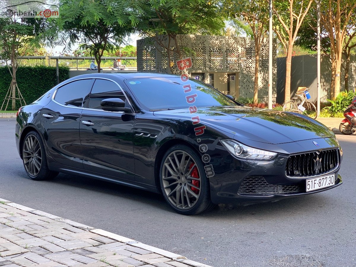 Maserati Ghibli 2016 - Bán xe Maserati Ghibli đời 2016, màu đen, nhập khẩu