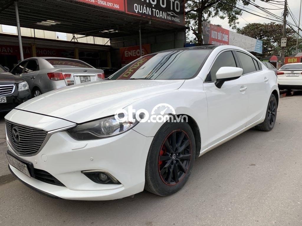 Mazda 6 2015 - Xe Mazda 6 năm 2015, màu trắng còn mới