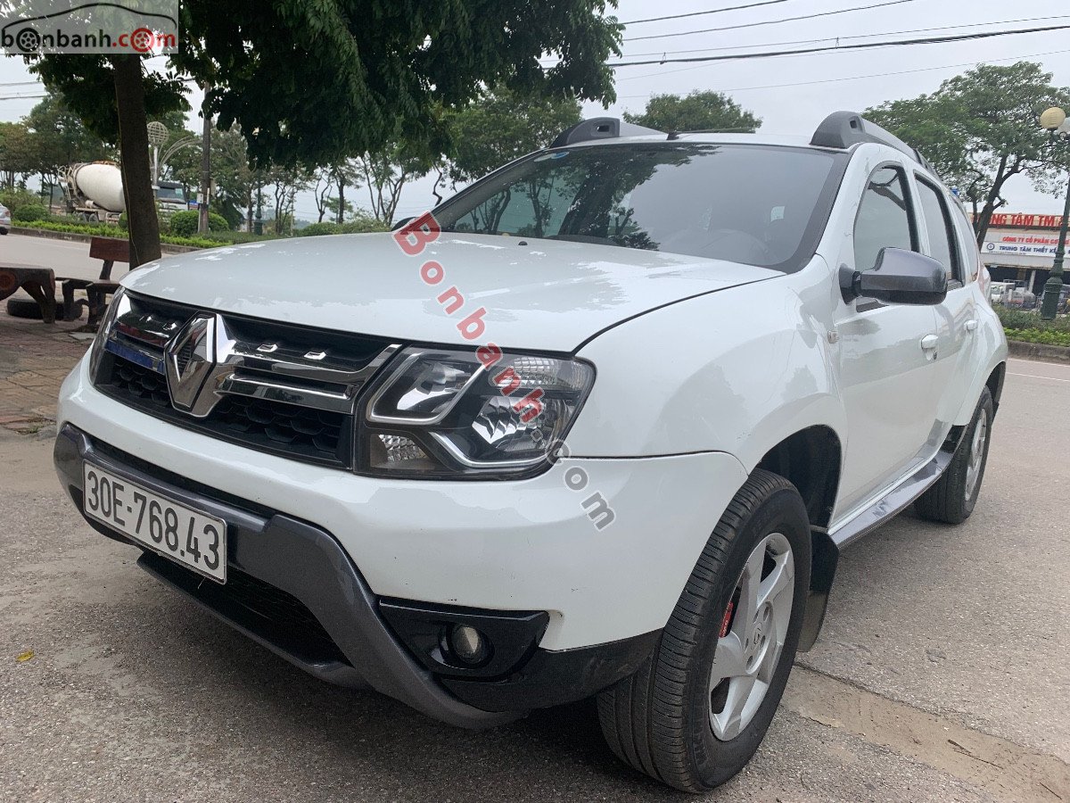 Renault Duster   2.0 AT  2016 - Bán Renault Duster 2.0 AT đời 2016, màu trắng, nhập khẩu nguyên chiếc số tự động