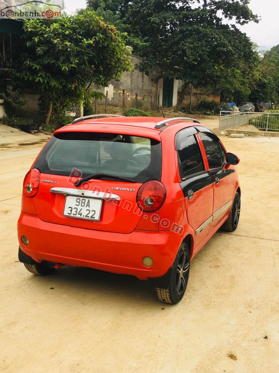 Chevrolet Spark   LT 0.8 MT 2009 - Cần bán gấp Chevrolet Spark LT 0.8 MT năm 2009, màu đỏ còn mới