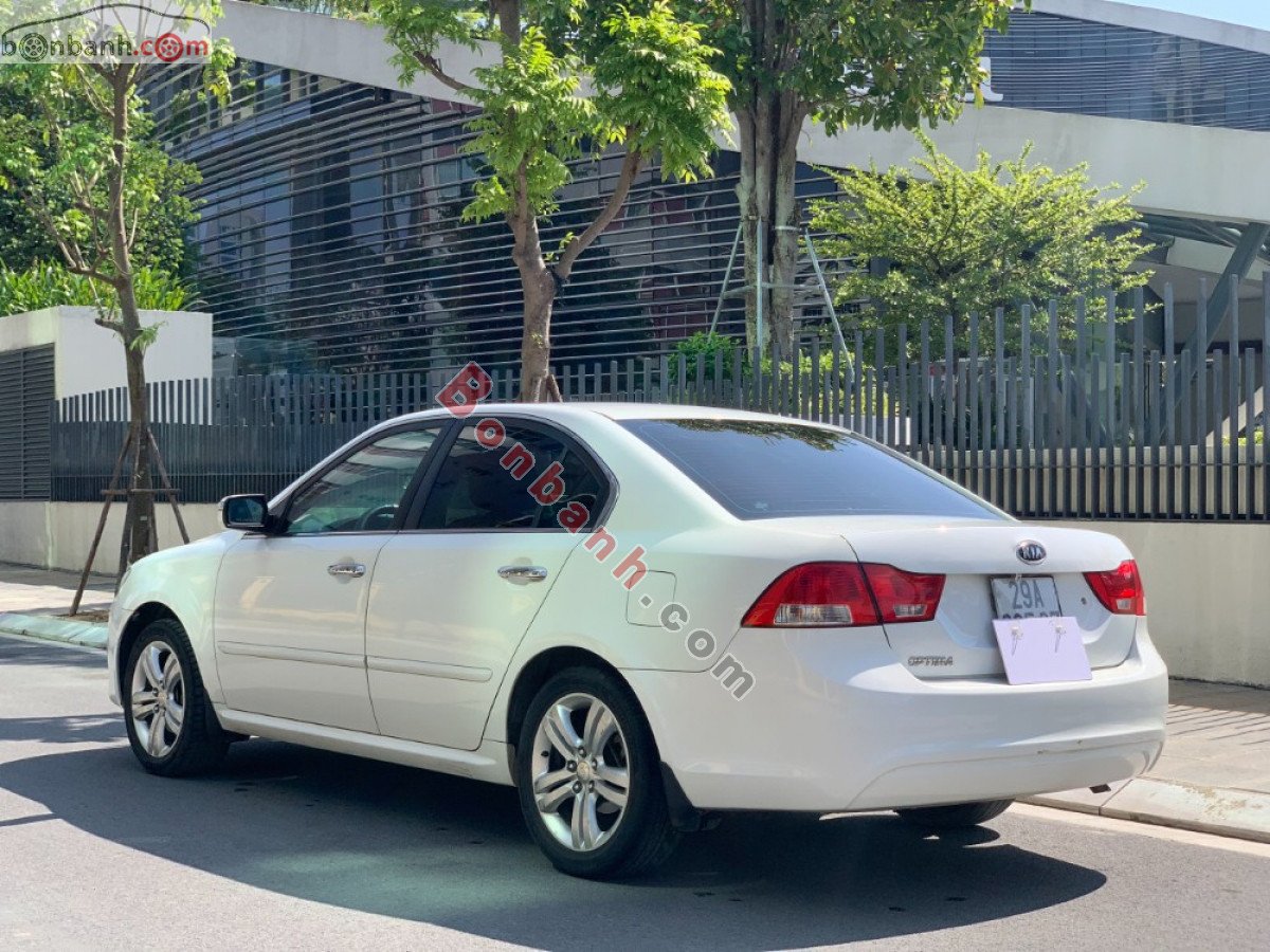 Kia Optima   2.0AT  2010 - Bán Kia Optima 2.0AT sản xuất 2010, màu trắng, nhập khẩu  