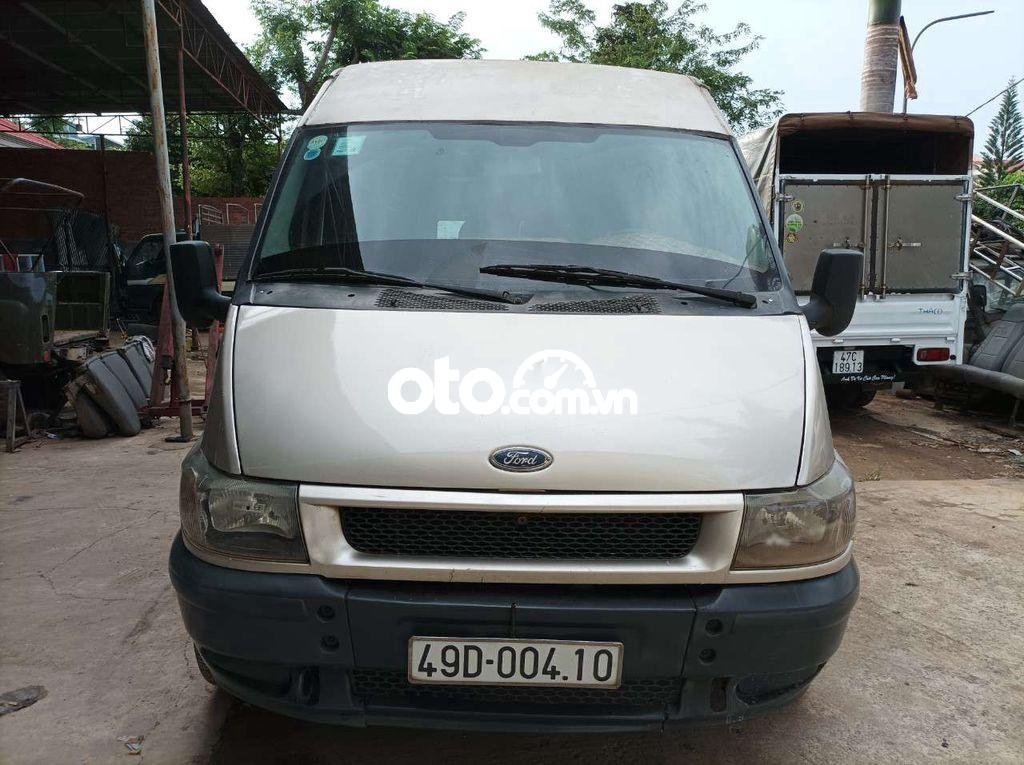 Ford Transit 2006 - Cần bán xe Ford Transit đời 2006, màu bạc