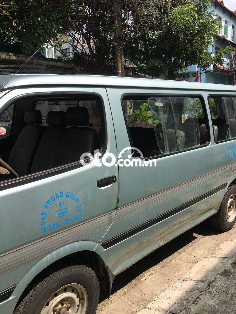 Toyota Hiace     1996 - Bán Toyota Hiace đời 1996, màu xanh lam, xe nhập giá cạnh tranh