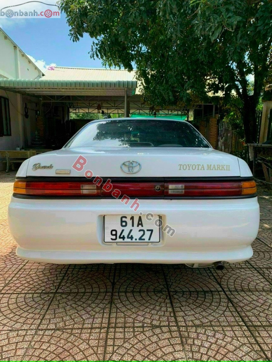 Toyota Mark II     1995 - Bán Toyota Mark II 1995, màu trắng, nhập khẩu nguyên chiếc số tự động 