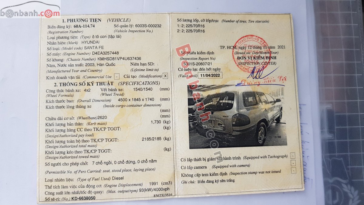 Hyundai Gold 2003 - Bán Hyundai Gold sản xuất năm 2003, màu bạc, xe nhập