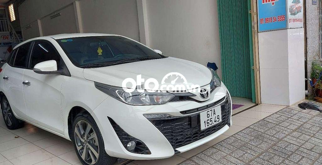 Toyota Yaris   G  2018 - Bán Toyota Yaris G sản xuất năm 2018, màu trắng, nhập khẩu Thái xe gia đình