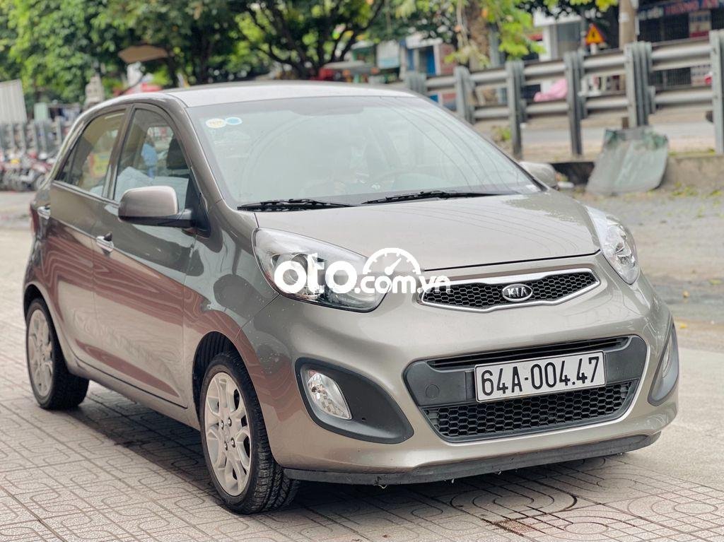 Kia Picanto    2011 - Bán Kia Picanto năm 2011, màu xám, nhập khẩu nguyên chiếc còn mới