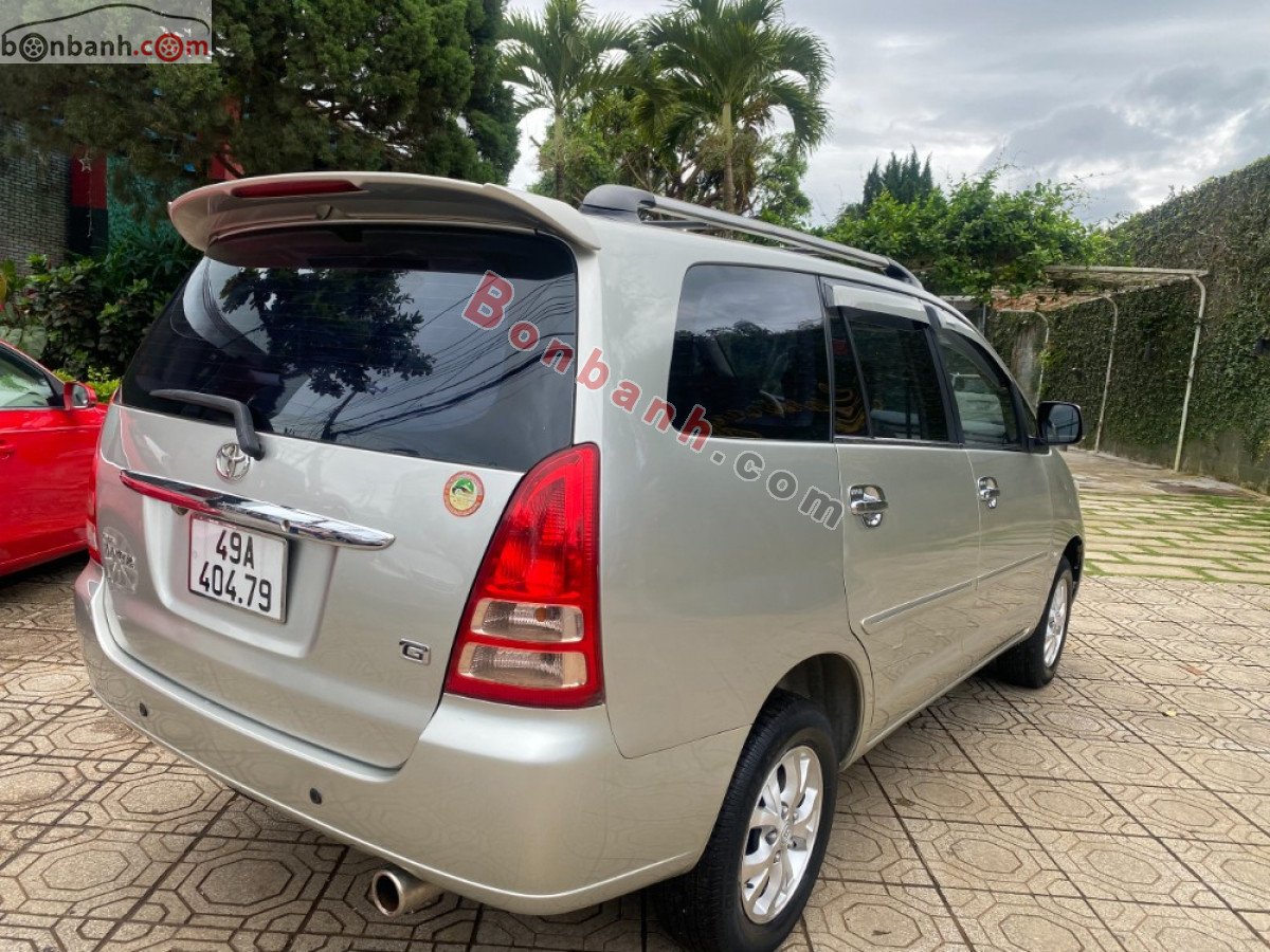 Toyota Innova   2.0G 2005 - Bán Toyota Innova 2.0G sản xuất năm 2005, màu bạc