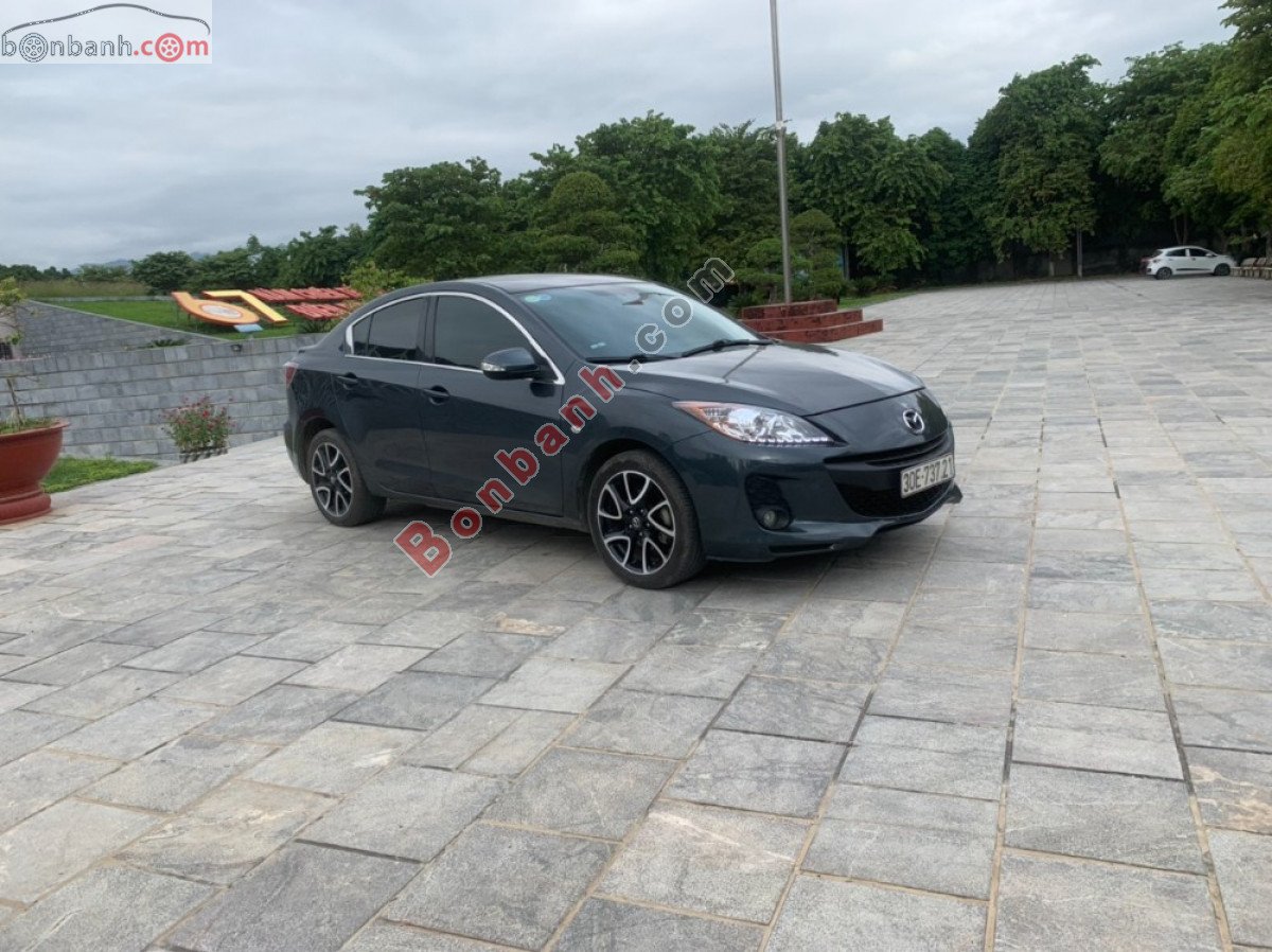 Mazda 3    2013 - Bán Mazda 3 đời 2013, màu xanh lam còn mới