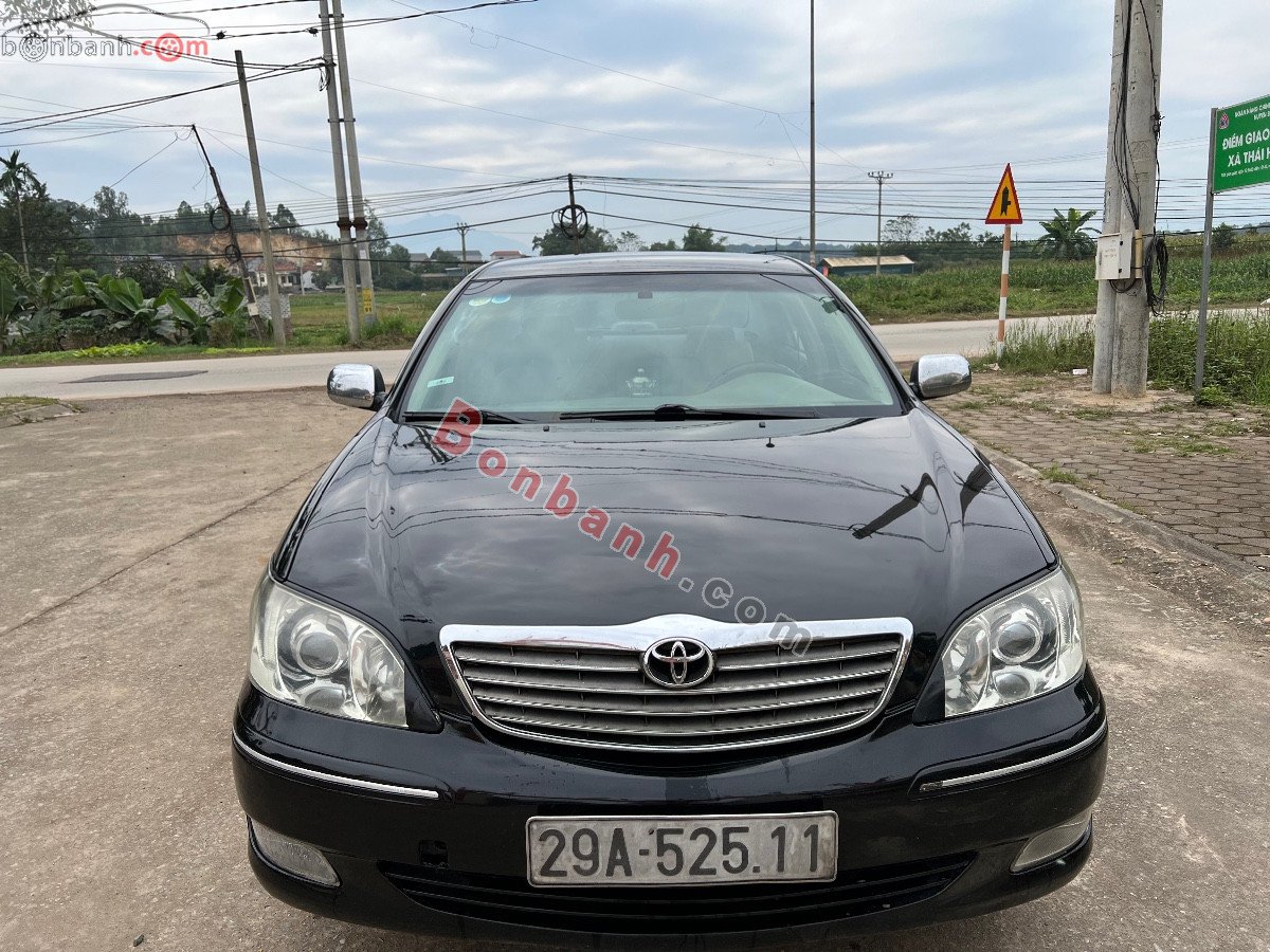 Toyota Camry   G  2004 - Bán ô tô Toyota Camry G đời 2004, màu đen, 245 triệu