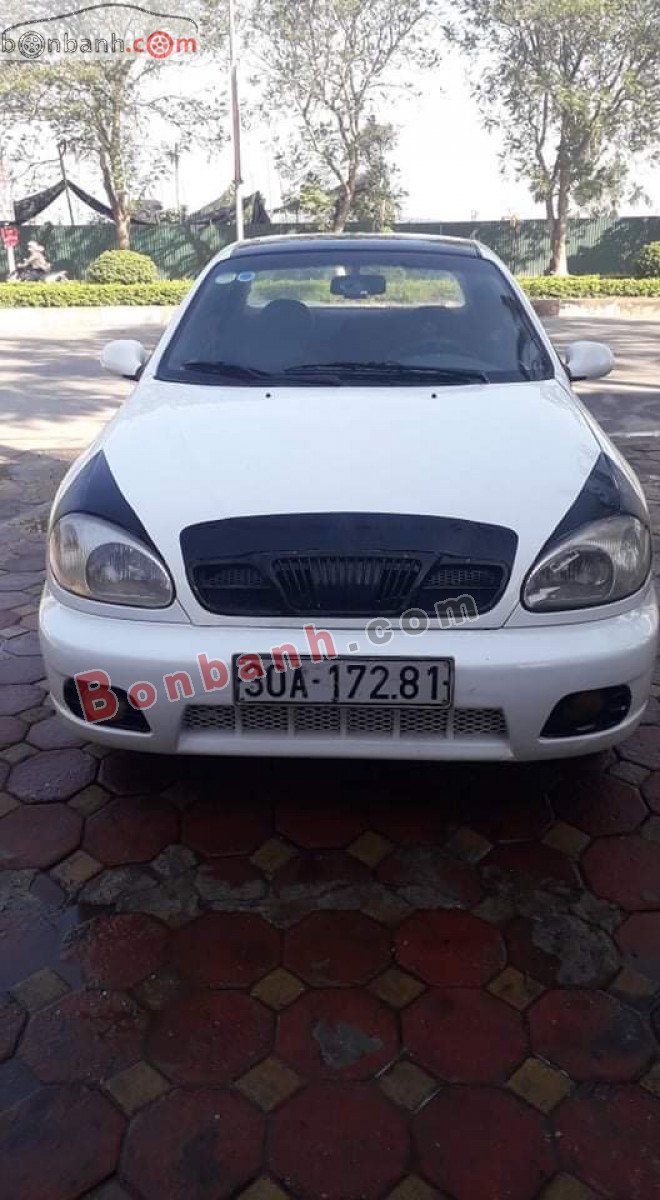 Daewoo Lanos 2003 - Bán xe Daewoo Lanos năm 2003, màu trắng