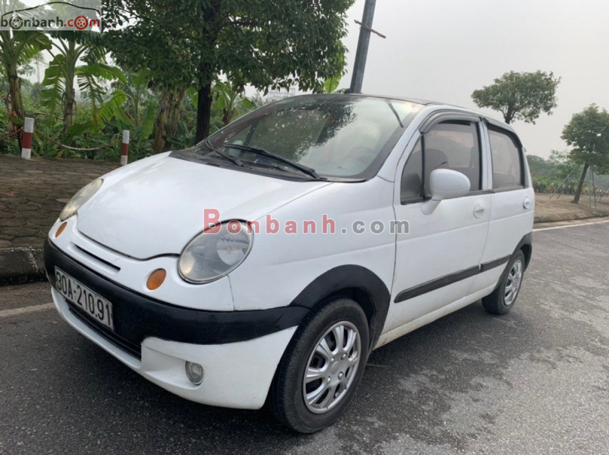 Daewoo Matiz   S 0.8 MT  2004 - Bán Daewoo Matiz S 0.8 MT đời 2004, màu trắng