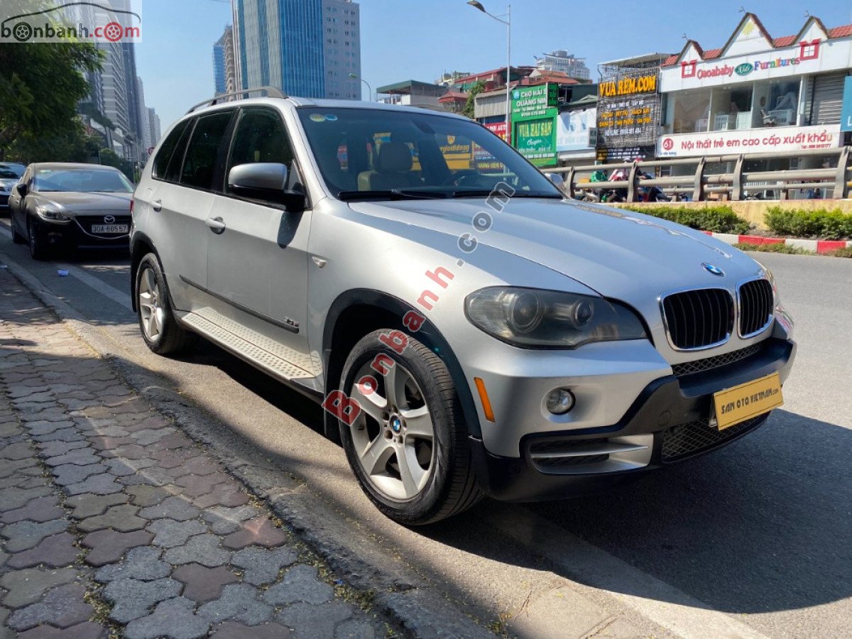 BMW X5   2008 - Cần bán BMW X5 2008, màu bạc, nhập khẩu