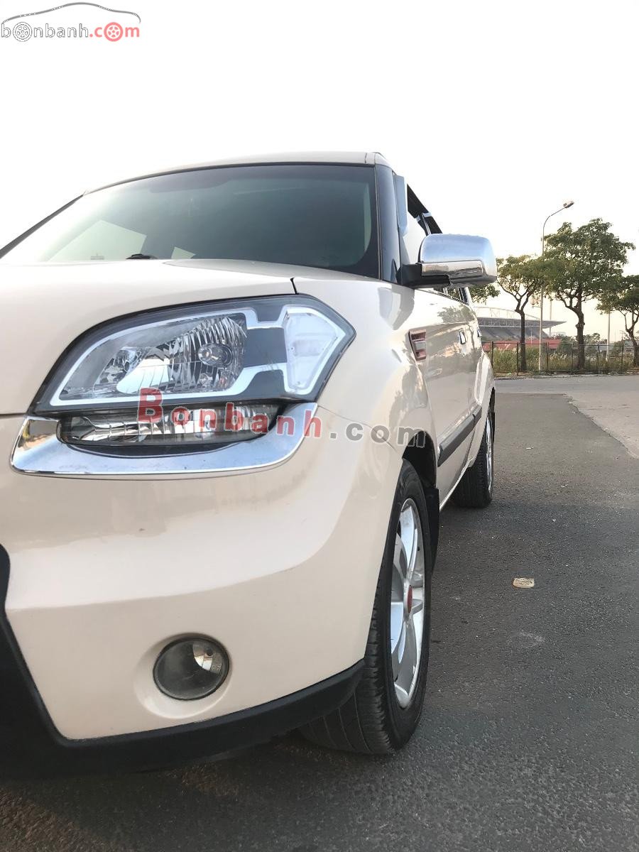 Kia Soul     2009 - Xe Kia Soul đời 2009, màu kem (be), nhập khẩu nguyên chiếc  