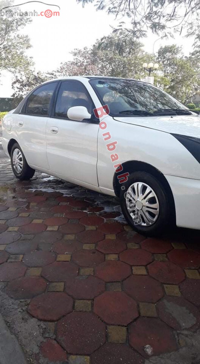 Daewoo Lanos 2003 - Bán xe Daewoo Lanos năm 2003, màu trắng