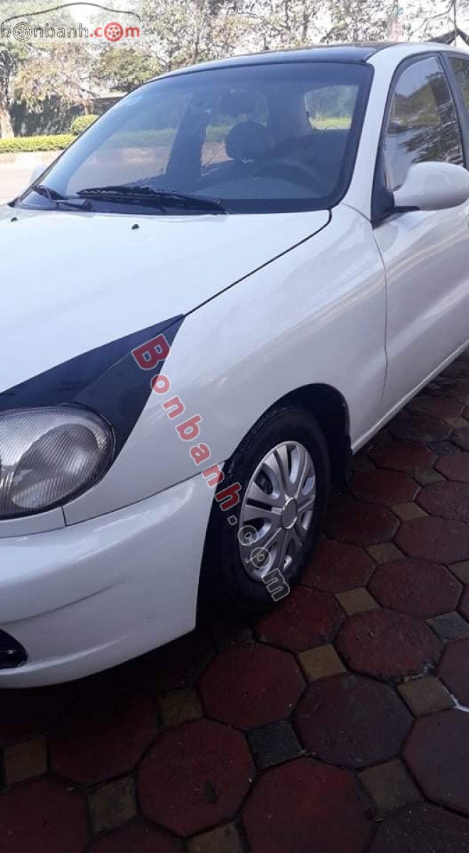 Daewoo Lanos 2003 - Bán xe Daewoo Lanos năm 2003, màu trắng