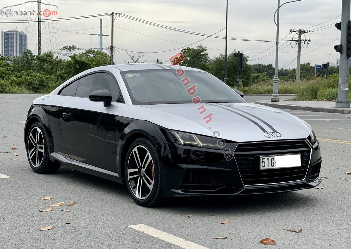 Audi TT   S-line 2.0 TFSI  2018 - Cần bán gấp Audi TT S-line 2.0 TFSI sản xuất năm 2018, hai màu, xe nhập