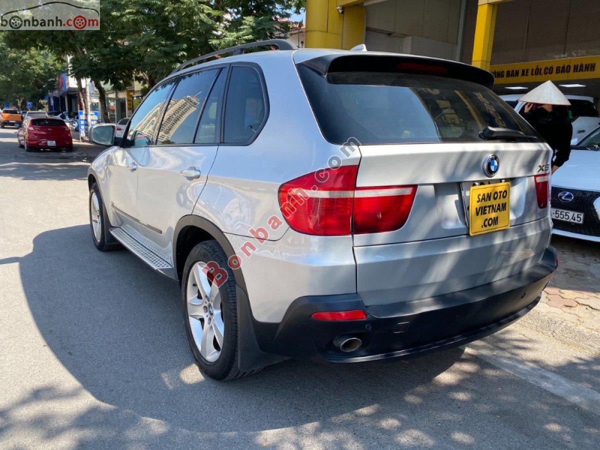 BMW X5   2008 - Cần bán BMW X5 2008, màu bạc, nhập khẩu