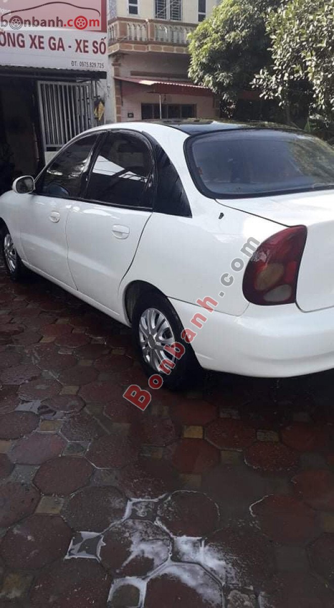 Daewoo Lanos 2003 - Bán xe Daewoo Lanos năm 2003, màu trắng