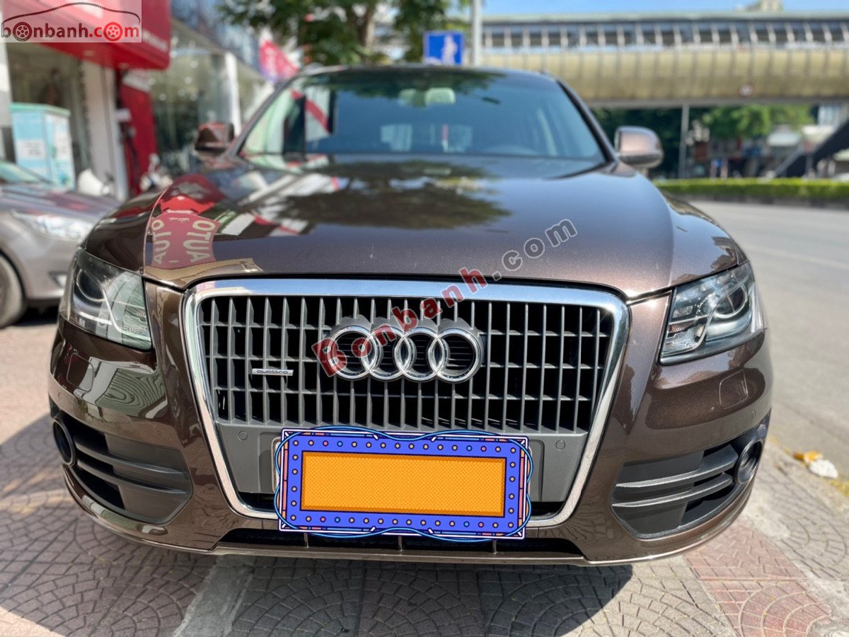 Audi Q5   2011 - Bán xe Audi Q5 năm 2011, màu nâu, nhập khẩu nguyên chiếc