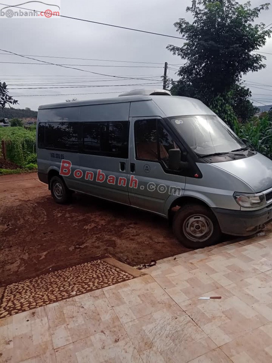 Ford Transit   Van 2.4L  2006 - Bán Ford Transit Van 2.4L đời 2006, màu bạc