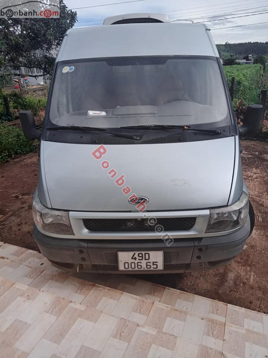 Ford Transit   Van 2.4L  2006 - Bán Ford Transit Van 2.4L đời 2006, màu bạc