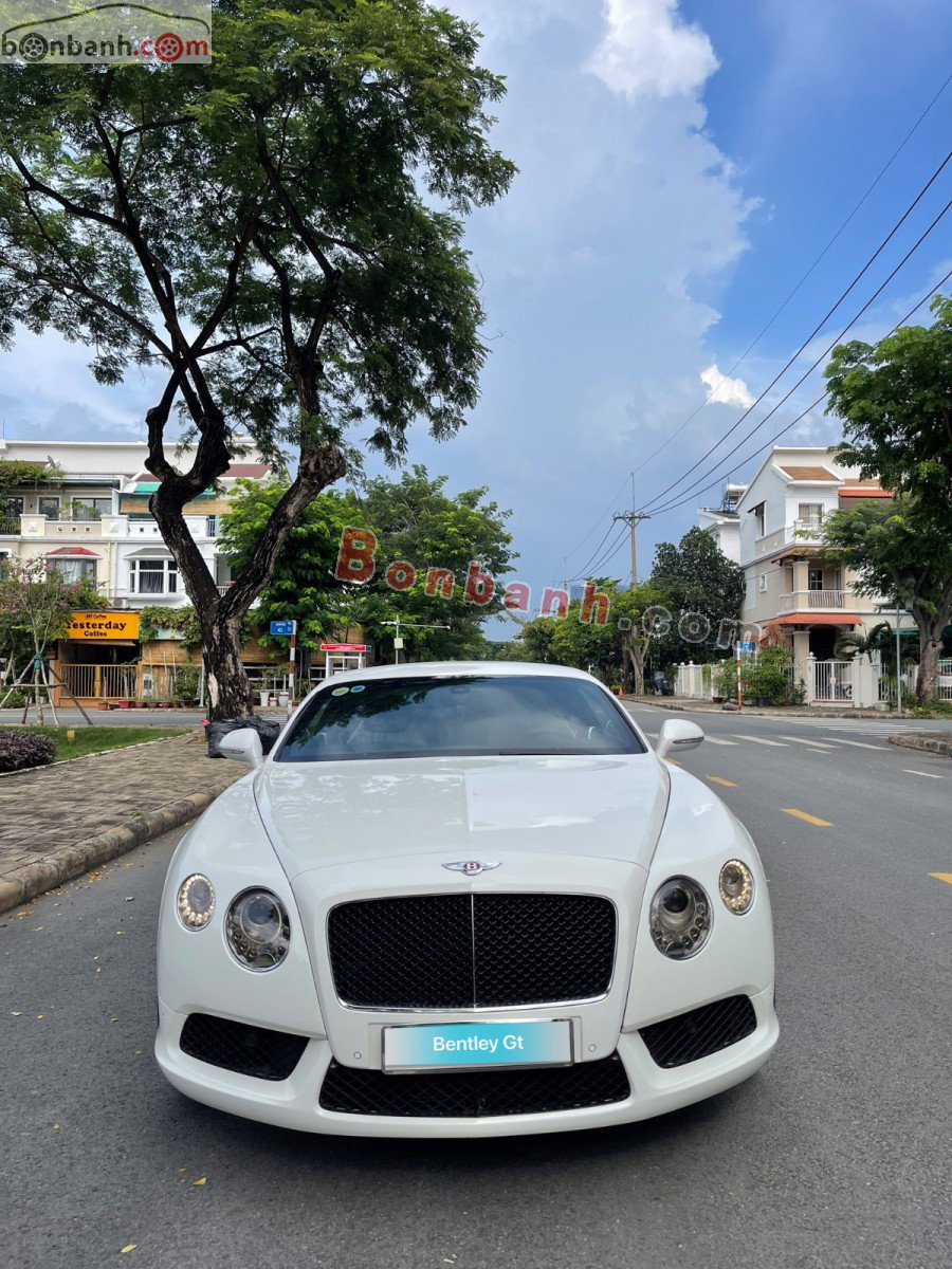 Bentley Continental   GT  2014 - Bán Bentley Continental GT năm sản xuất 2014, màu trắng, xe nhập