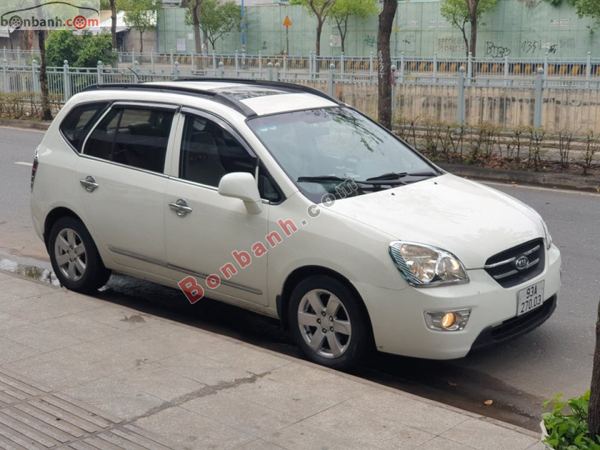 Kia Carens   CRDI 2007 - Bán Kia Carens CRDI 2007, màu trắng, nhập khẩu nguyên chiếc 