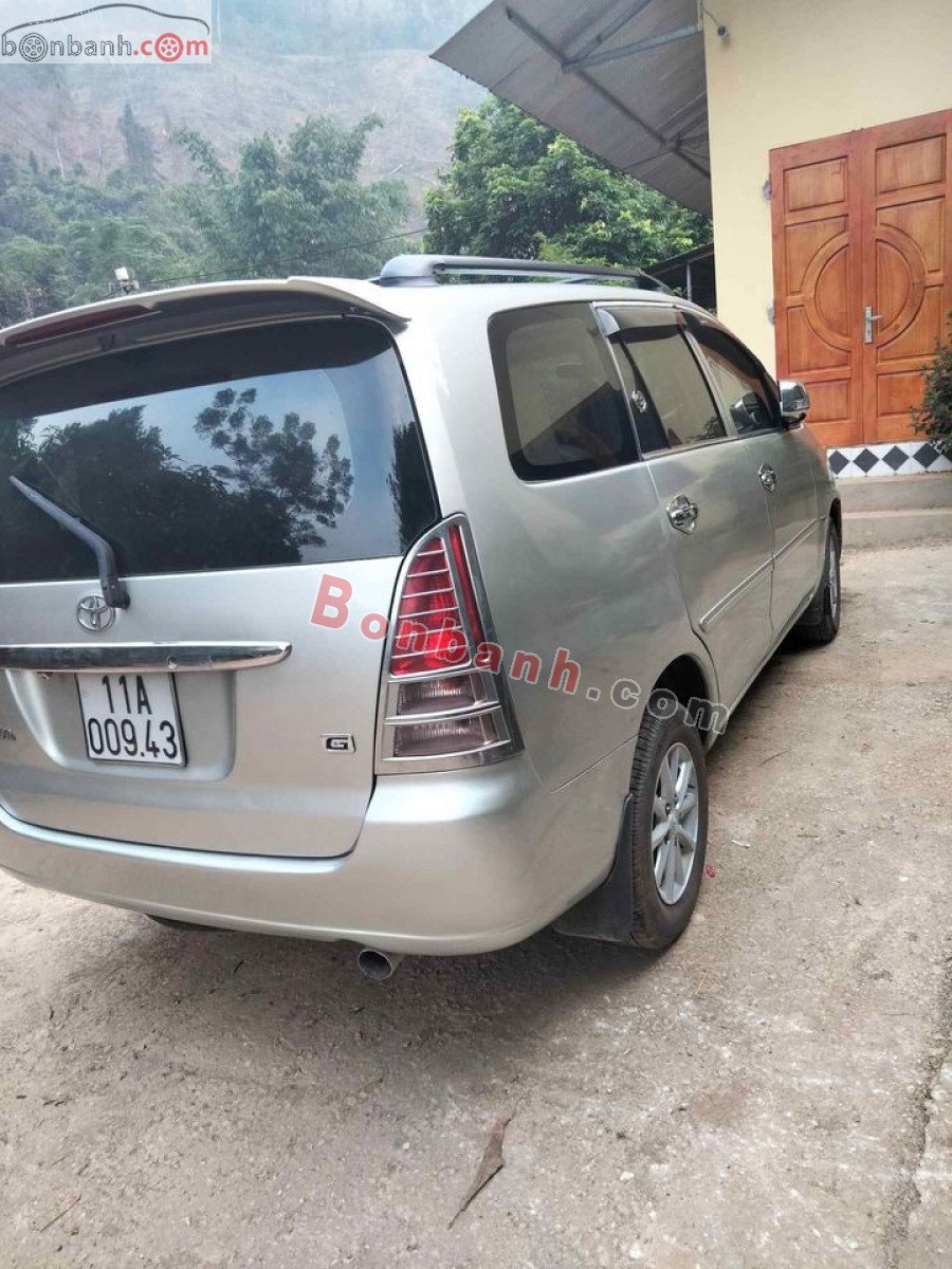 Toyota Innova   J  2007 - Bán Toyota Innova J đời 2007, màu bạc