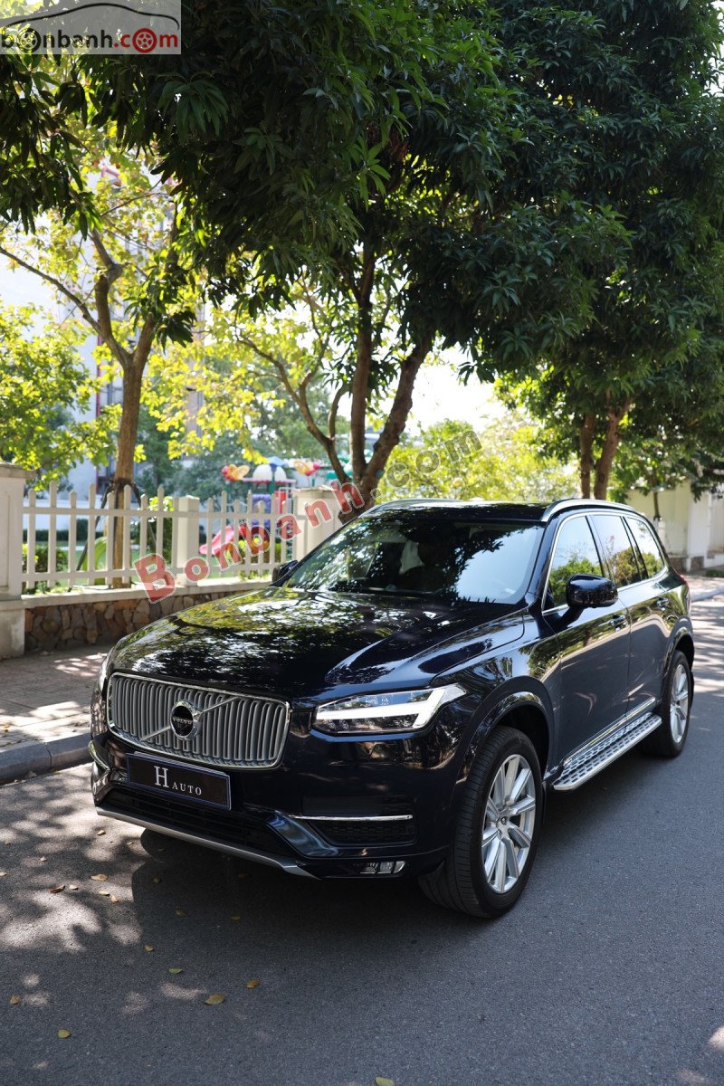 Volvo XC90   Inscription  2018 - Bán xe Volvo XC90 Inscription sản xuất năm 2018, màu xanh lam, nhập khẩu