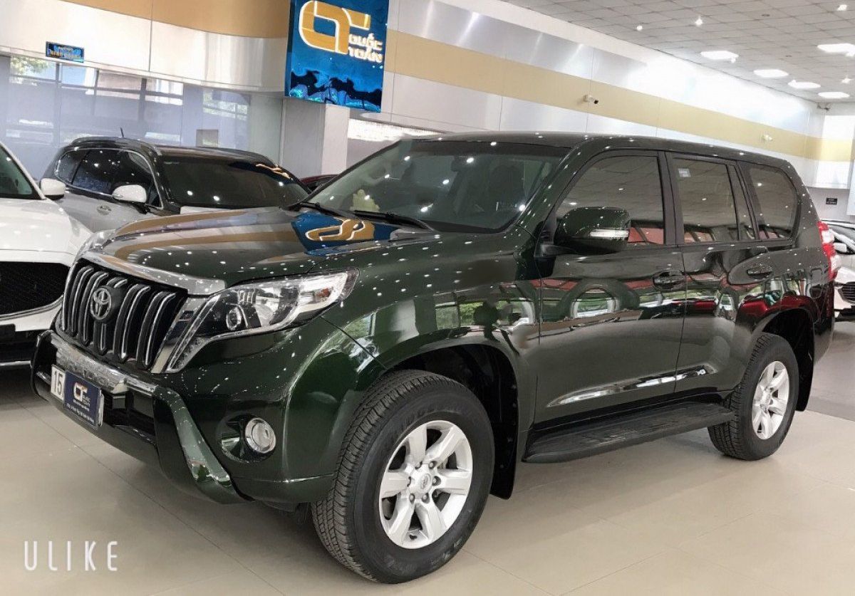 Toyota Prado   2.7AT   2013 - Cần bán gấp Toyota Prado 2.7AT đời 2013, màu xanh lam, xe nhập  