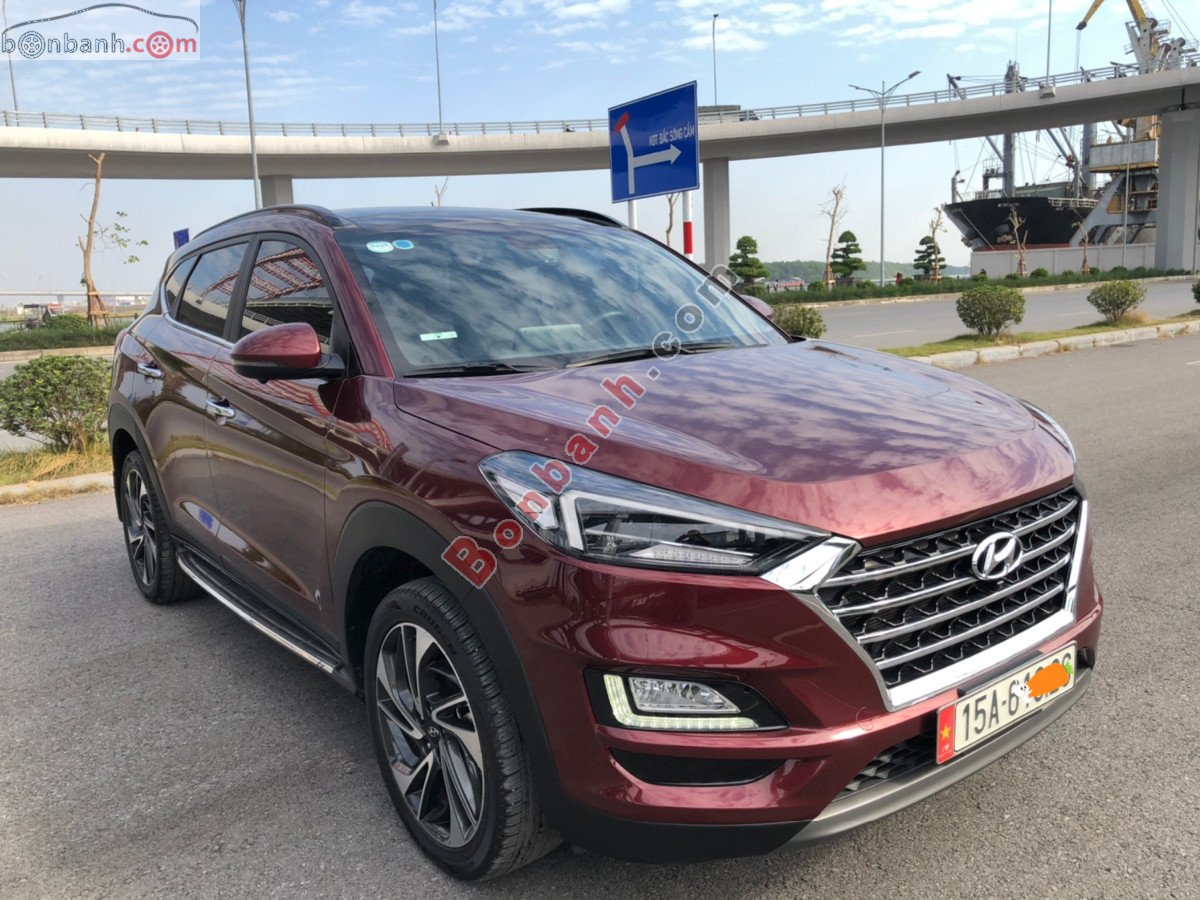 Hyundai Tucson   1.6 AT Turbo   2020 - Cần bán gấp Hyundai Tucson 1.6 AT Turbo năm sản xuất 2020, màu đỏ, 865 triệu