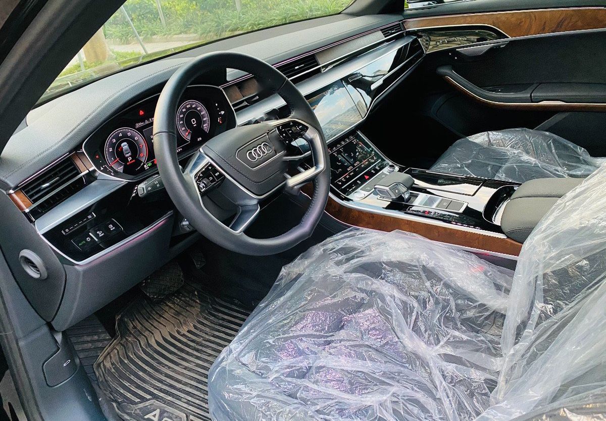 Audi A8     2021 - Bán xe Audi A8 sản xuất 2021, màu đen, nhập khẩu nguyên chiếc