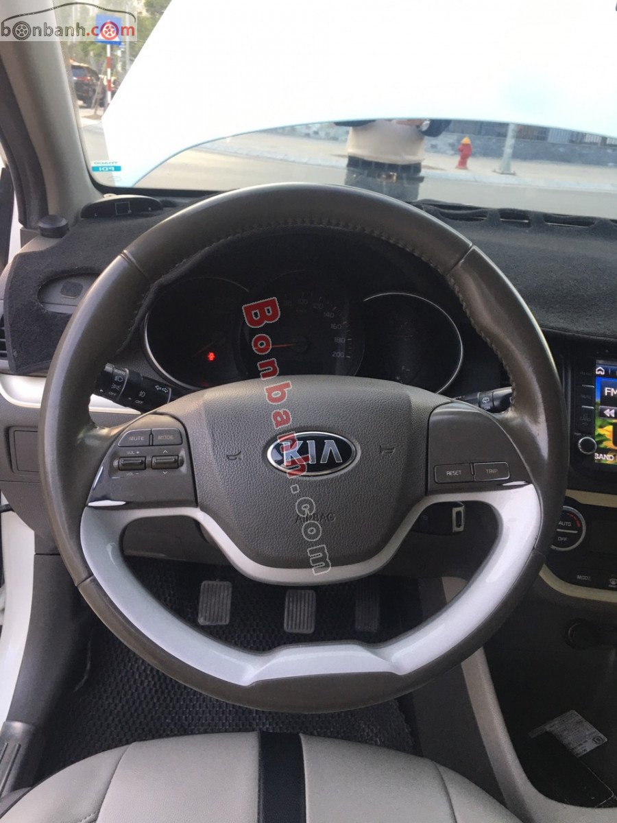 Kia Morning   Si MT  2016 - Bán Kia Morning Si MT đời 2016, màu trắng, nhập khẩu, 255tr