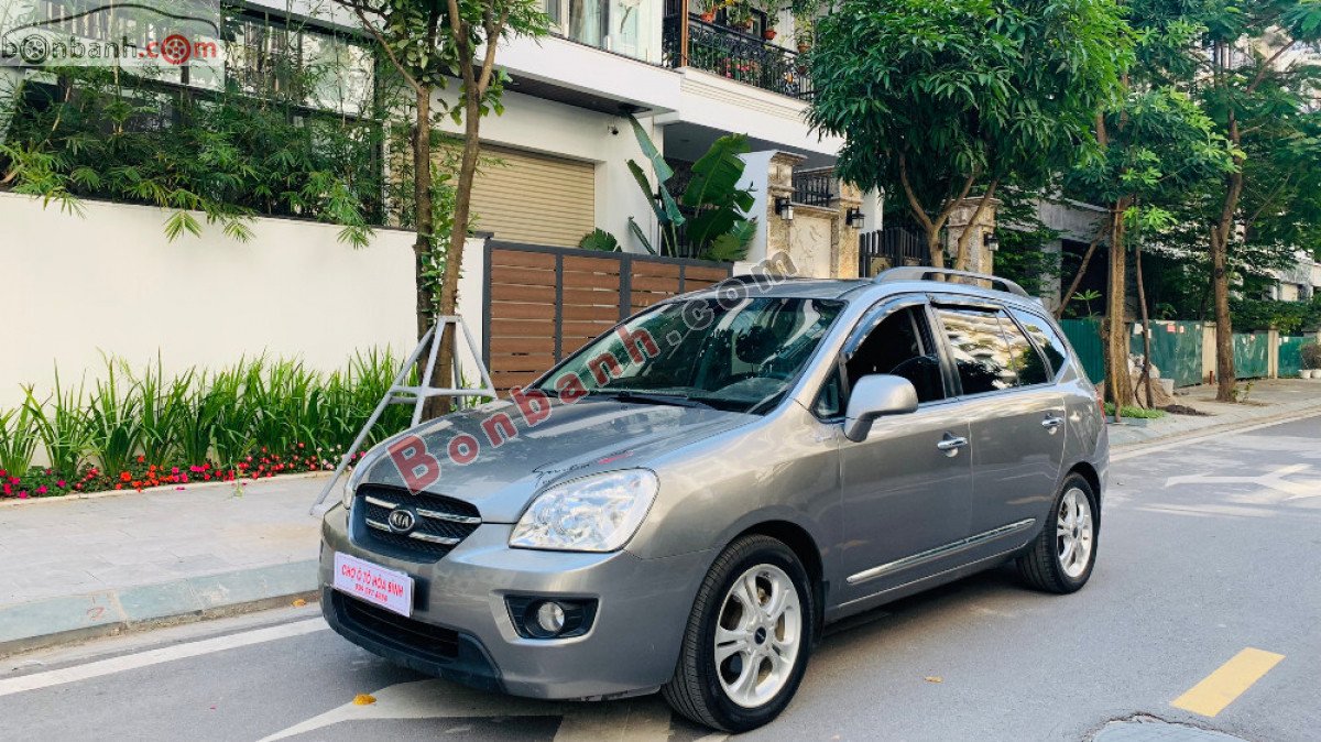 Kia Carens   SX 2.0 AT  2009 - Cần bán xe Kia Carens SX 2.0 AT sản xuất năm 2009, màu xám giá cạnh tranh