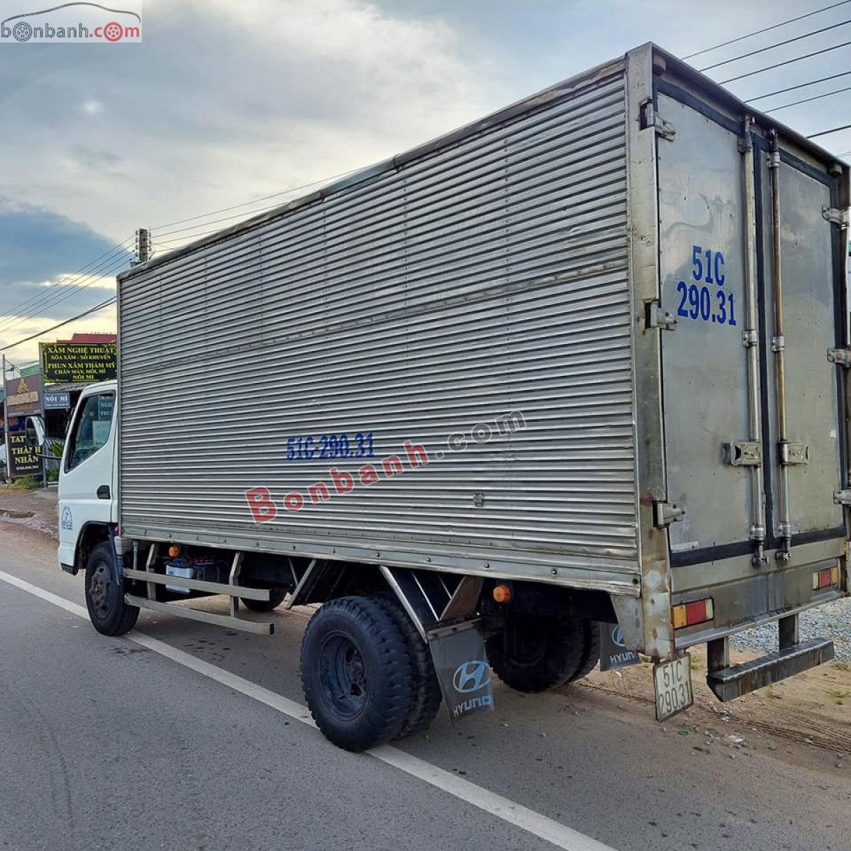 Mitsubishi Canter   2013 - Bán Mitsubishi Canter năm 2013, màu trắng, 355 triệu