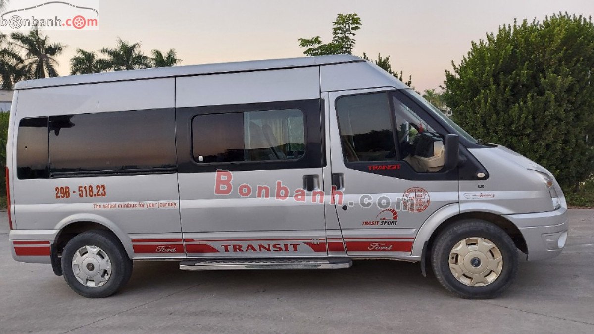 Ford Transit   MID  2014 - Cần bán xe Ford Transit MID năm 2014, màu bạc, giá chỉ 268 triệu