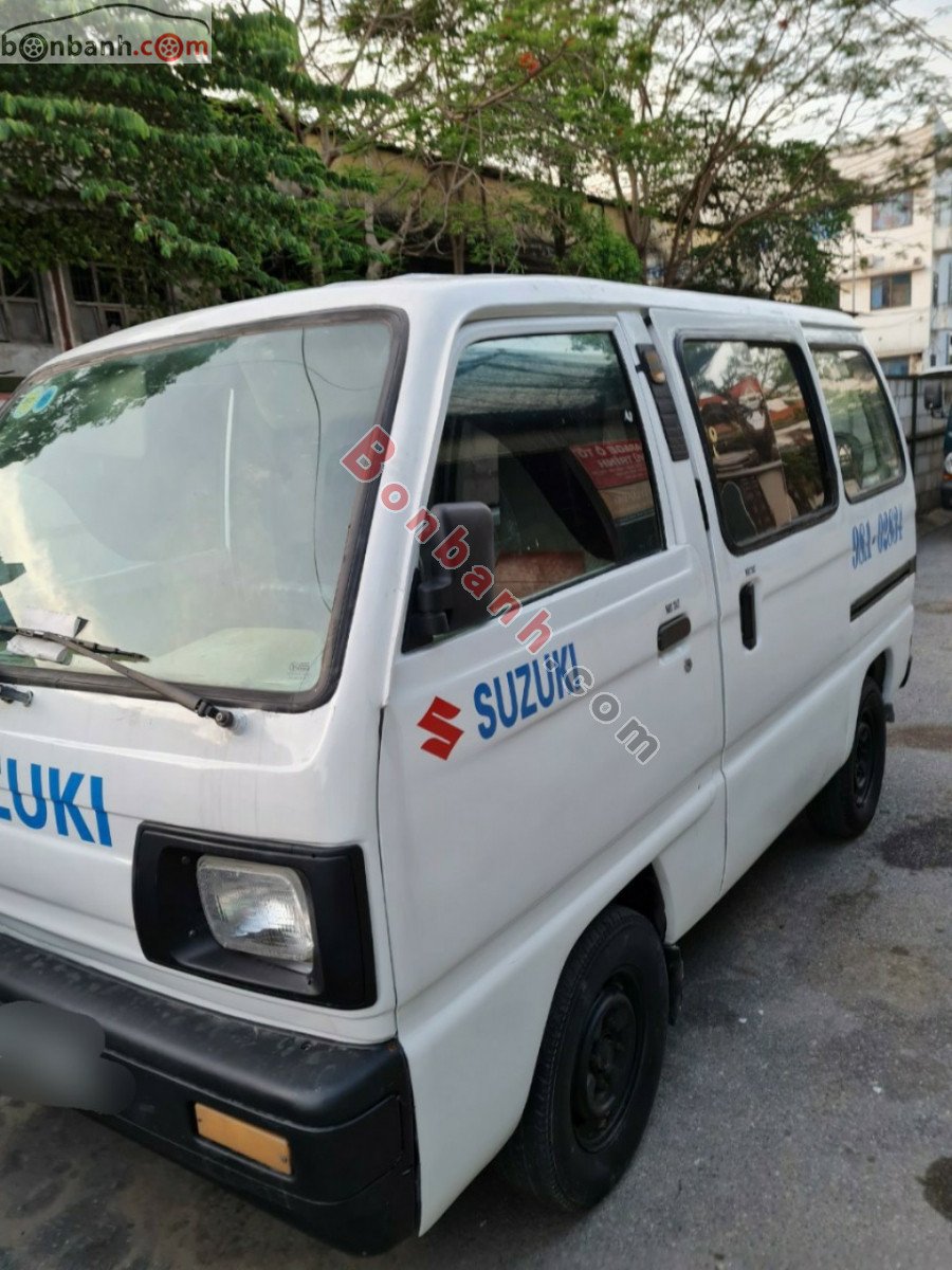 Suzuki Super Carry Van   2001 - Bán Suzuki Super Carry Van đời 2001, màu trắng xe gia đình